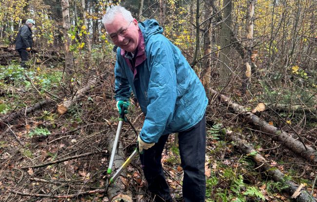 Natuurwerkdag in Boekel